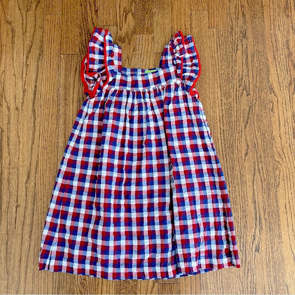 Classic Whimsy Red, White and Blue Size 5 Dress